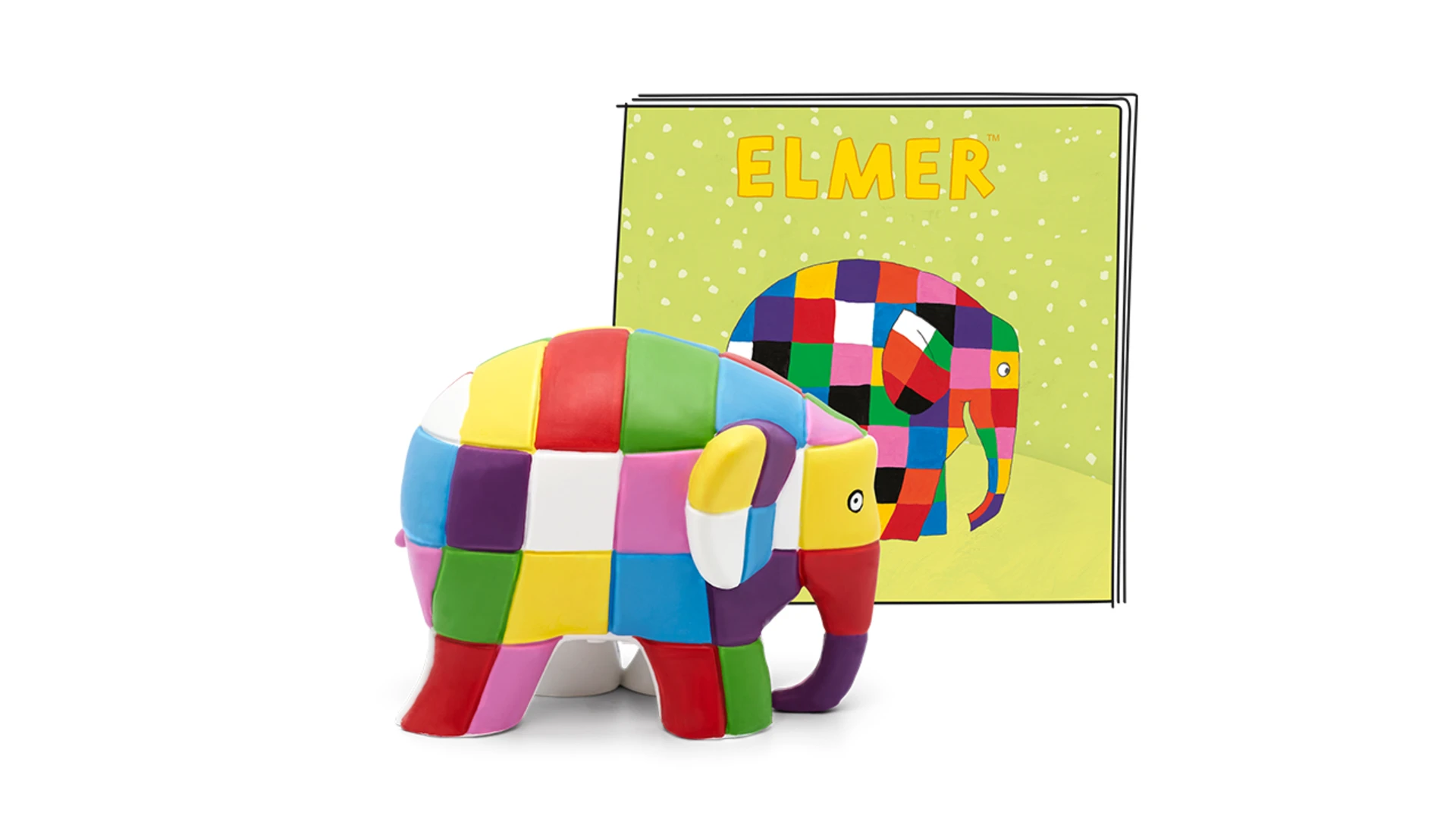 Hörfiguren: Elmar - Kunterbunte Geschichten auf Englisch image