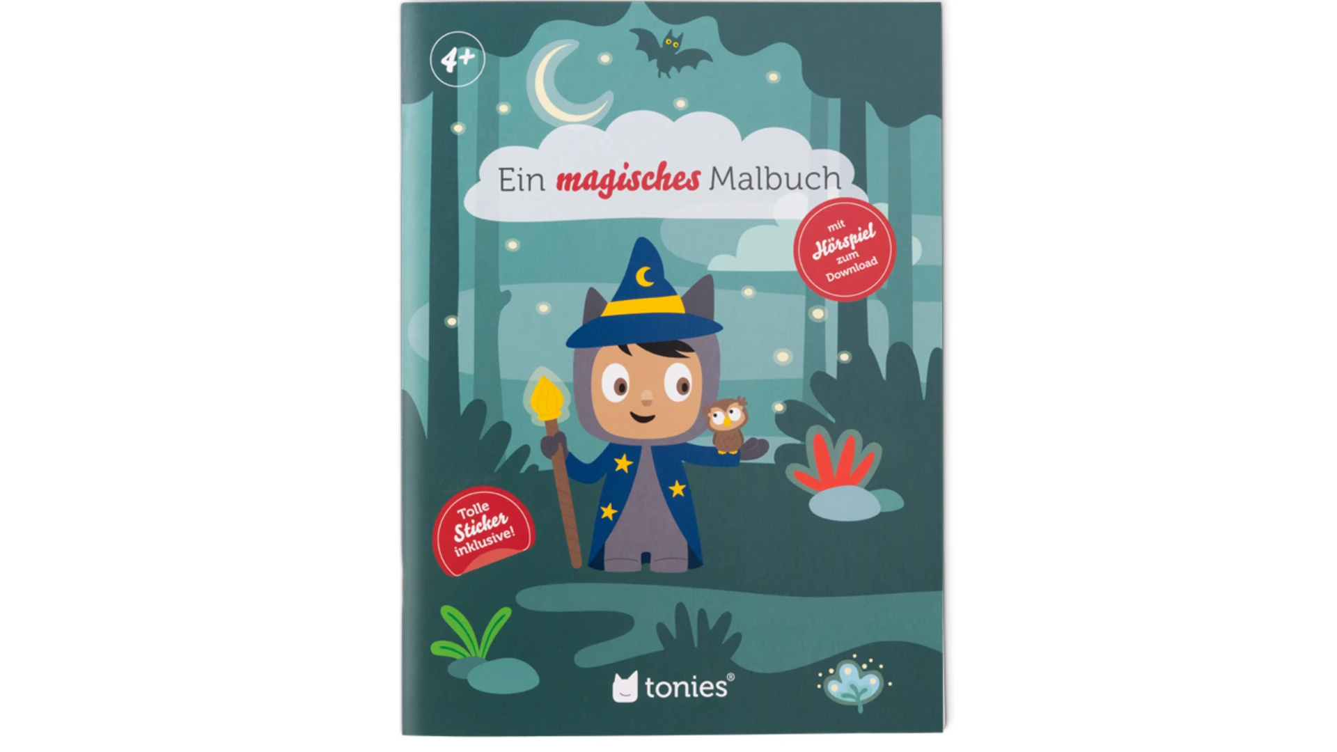 Ein magisches Malbuch - Freundschaftstag im Zauberwald product image