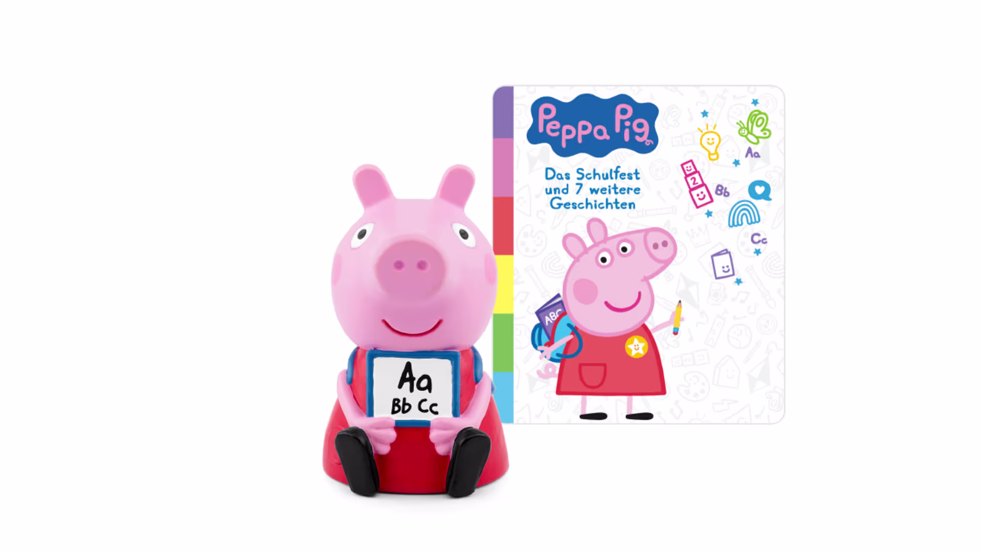 tonies® I German Tonie I Peppa Pig - Das Schulfest & 7 weitere Geschichten I Jetzt im Shop kaufen