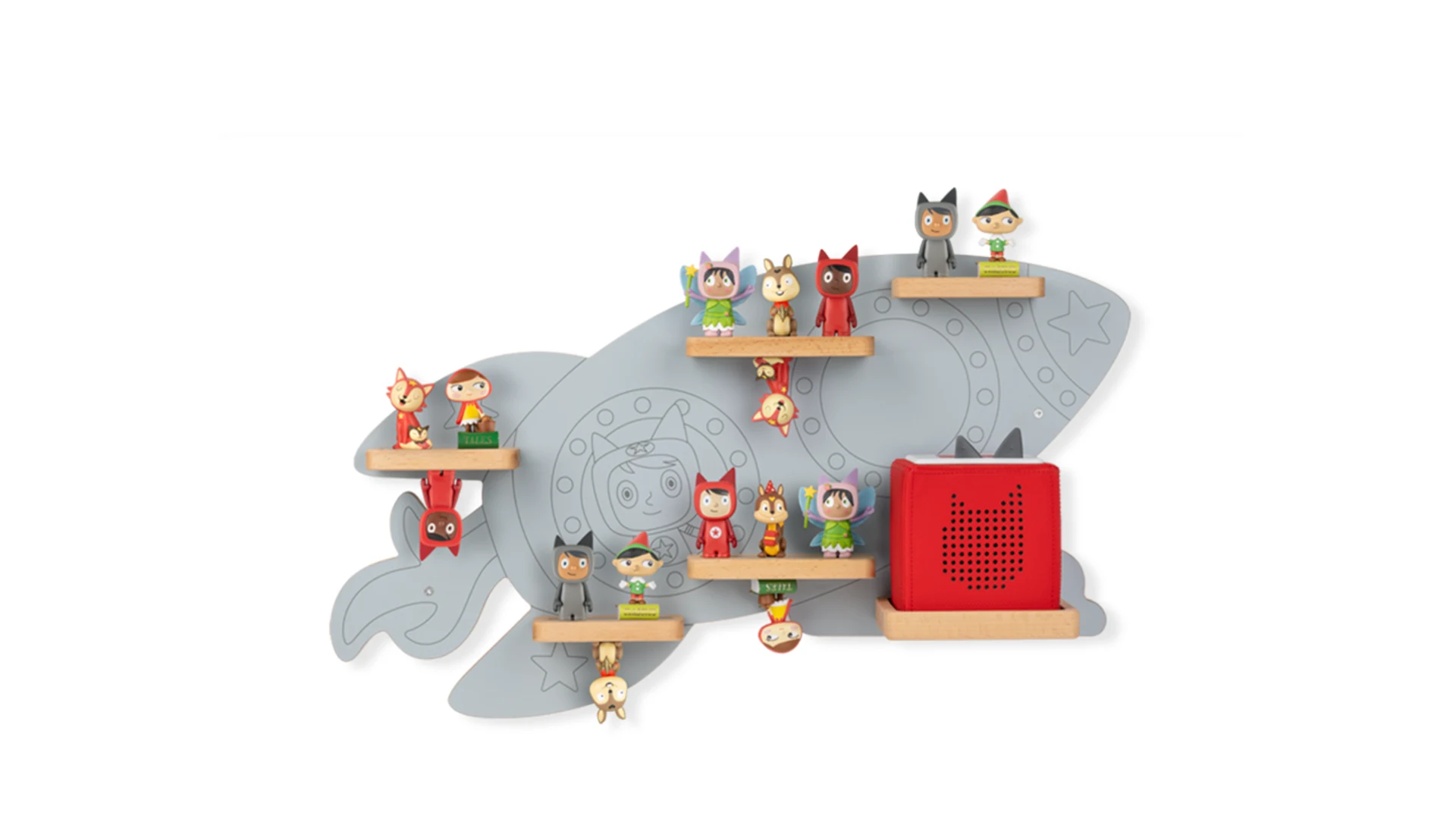 Wandregal "Durch die Galaxie"