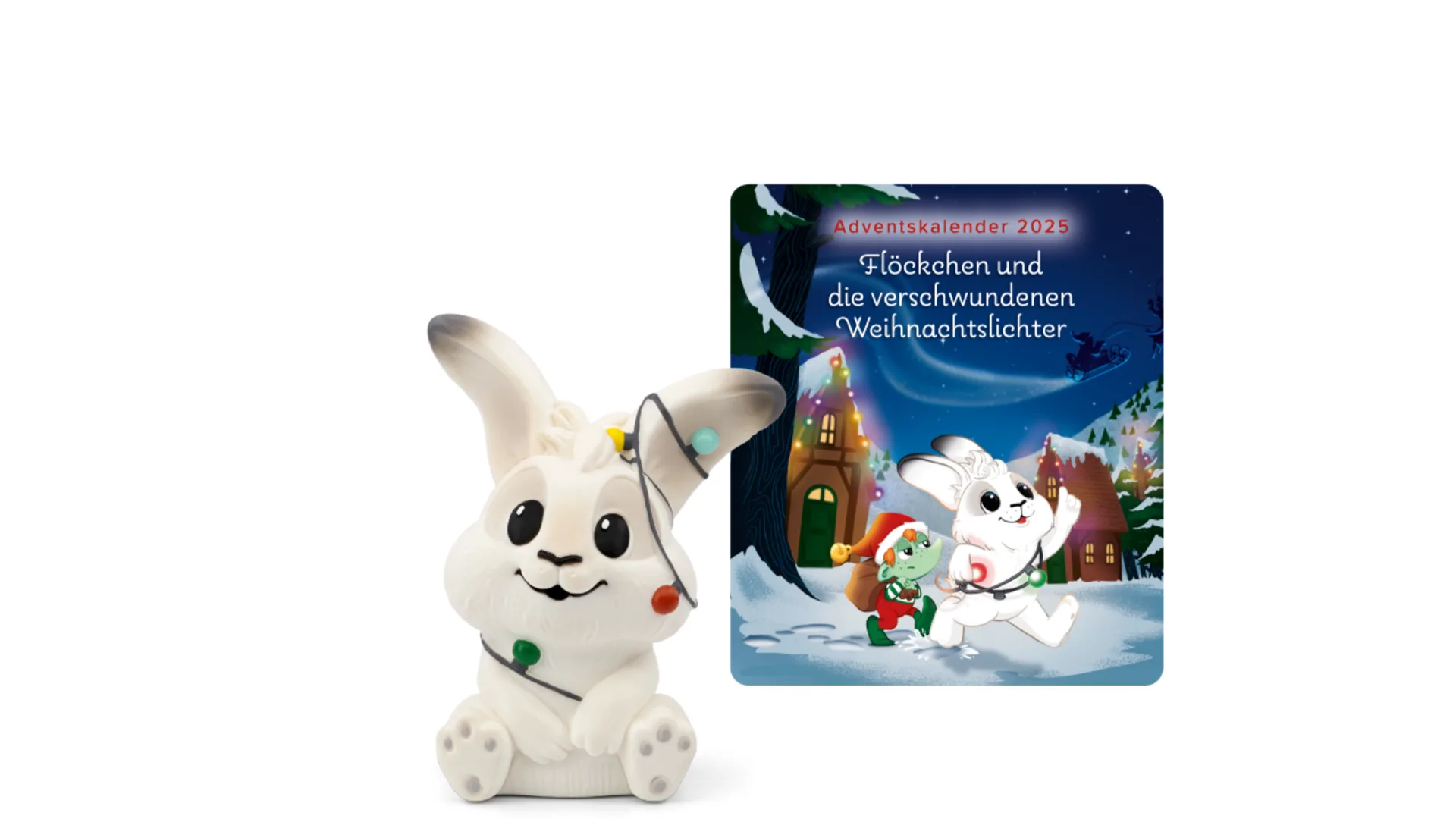Adventskalender - Adventskalender 2025 – Flöckchen und die verschwundenen Weihnachtslichter
