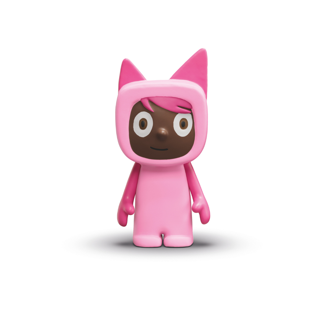 Pink matching hair image