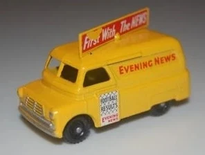Bedford Evening News Van image