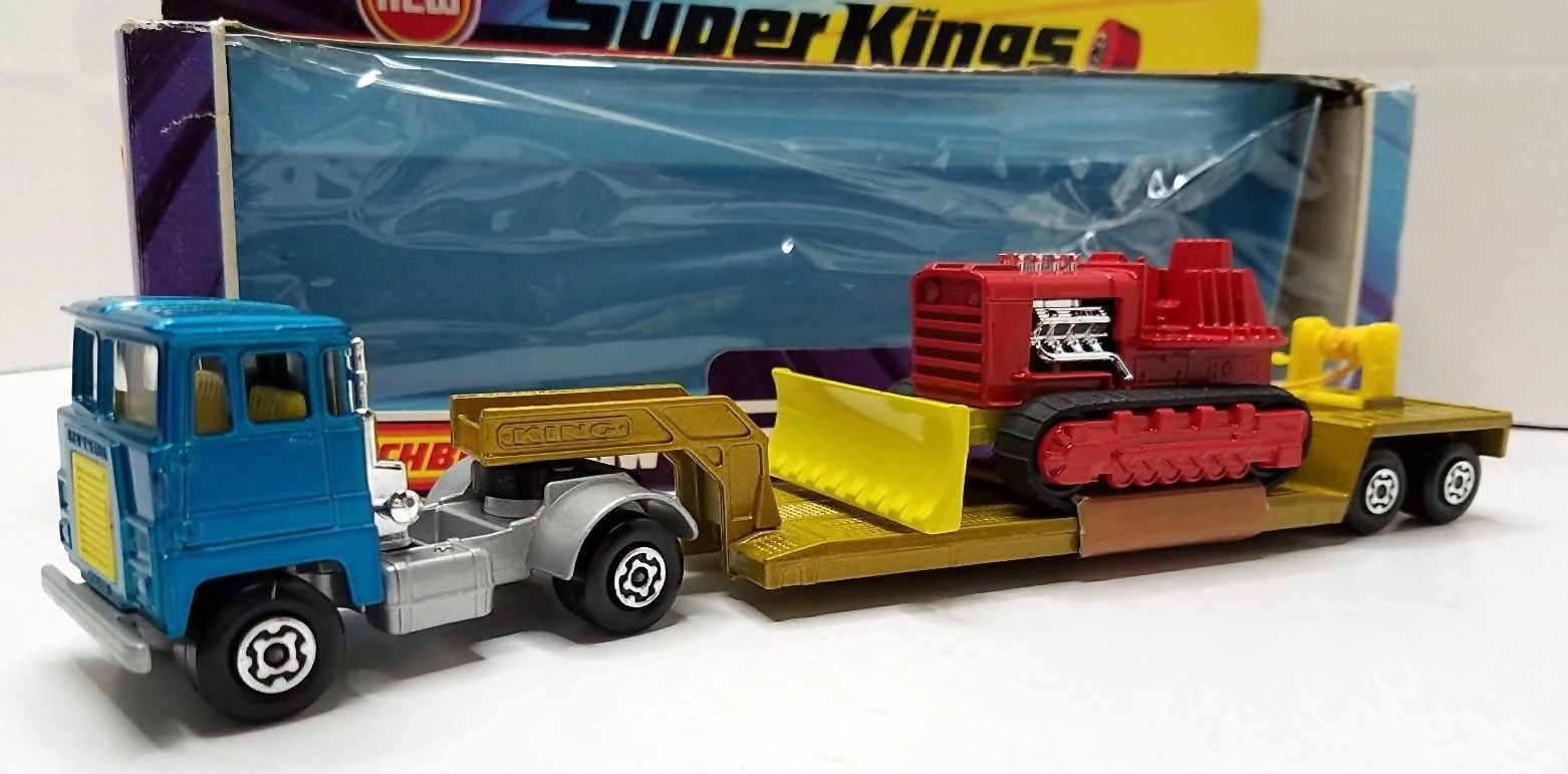 Low Loader and Bulldozer image