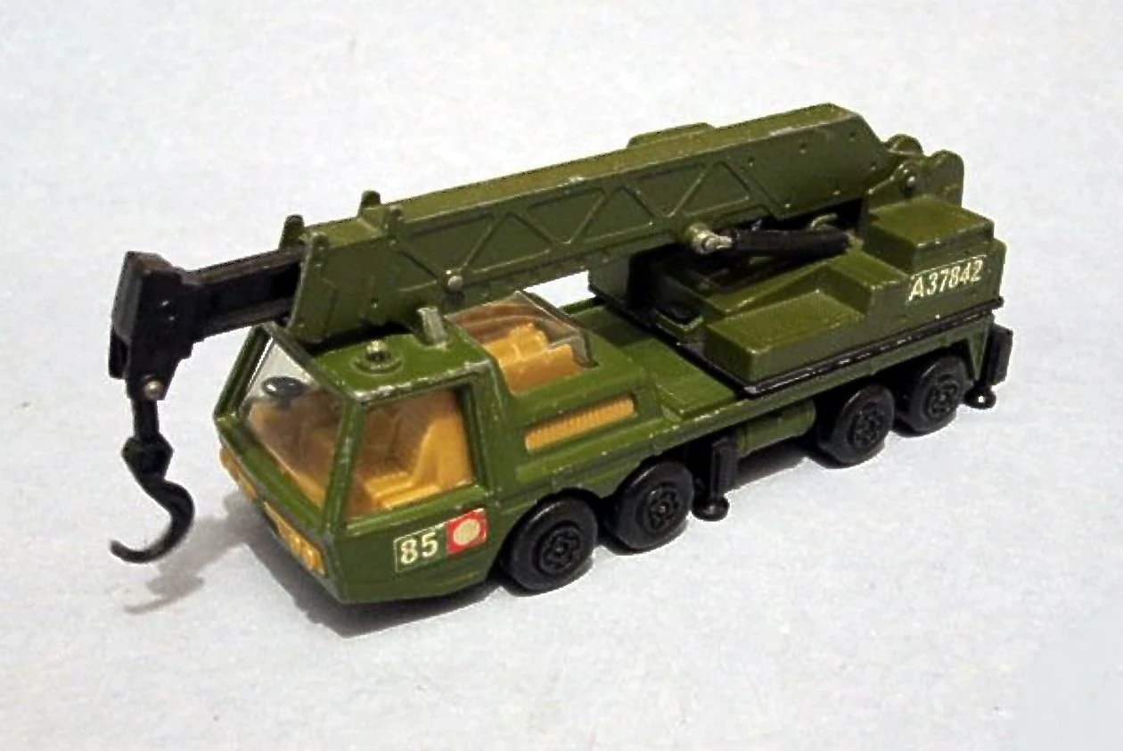 Military Crane Truck image
