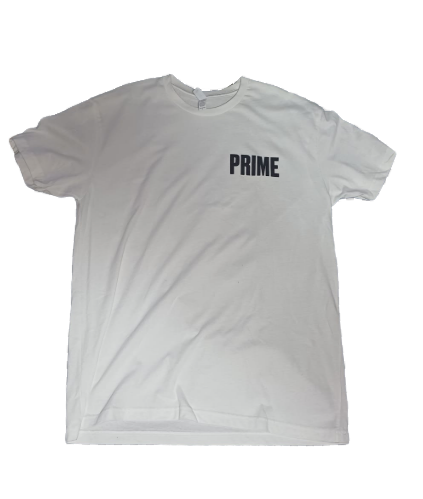 WHITE AND BLACK STAFF T-SHIRT product image